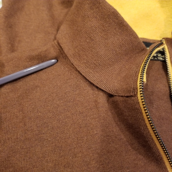 Massimo Dutti Men's Brown Cashmere Sweater - Picture 9 of 10